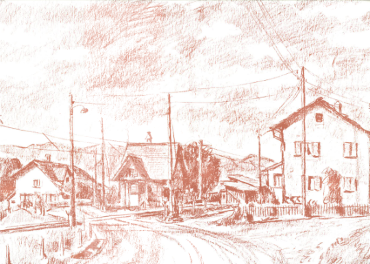 Nr. 06 - Bahnübergang (Willy Hug 1910 - 1996)